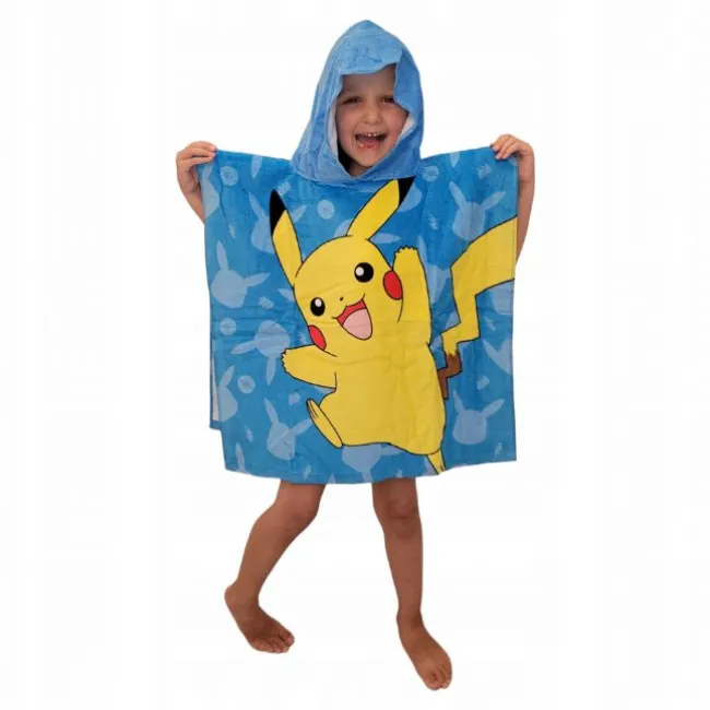 Pikachu poncho 60x120 cm
