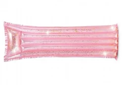 Pink Glitter Badeluftmadras