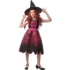 Pink heks dragt 116 cm