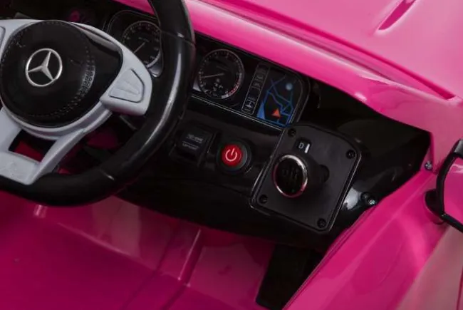 Pink Mercedes S63, 12V
