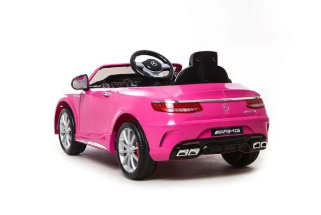 Pink Mercedes S63, 12V