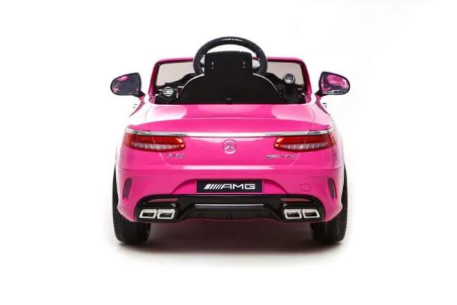 Pink Mercedes S63, 12V
