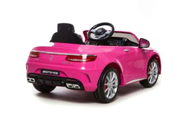 Pink Mercedes S63, 12V