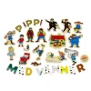 Pippi Magnetbogstaver med Figurer