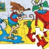 Pippi Træpuslespil, 12 Brikker