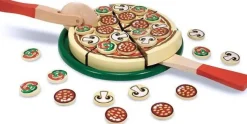 Pizza i træ