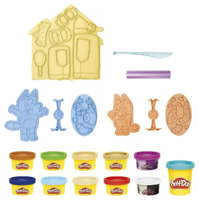Play Doh Bluey Make N Mash Playset