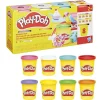 Play-Doh Rainbow 8 Pack Solid 680G