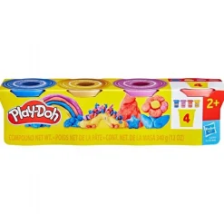 Play-Doh Shimmery Metallics 4 Pack 340G