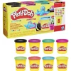 Play-Doh Vibrant 8 Pack Solid 680G
