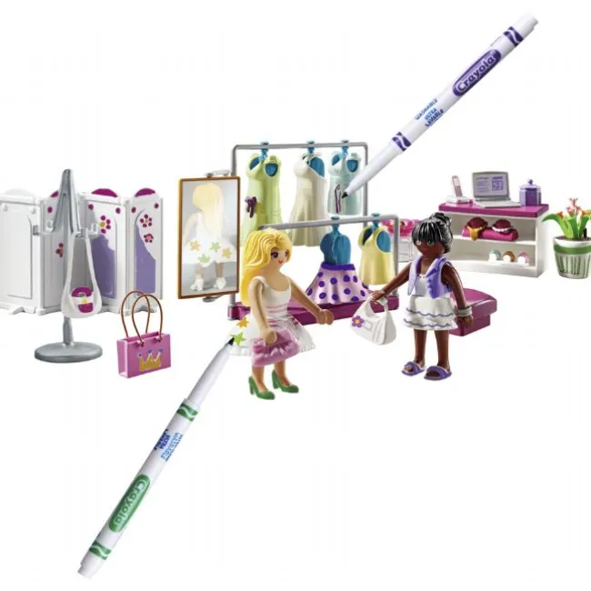 Playmobil Color: Modebutik