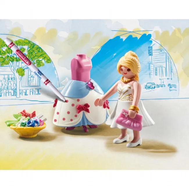 Playmobil Color: Modekjole