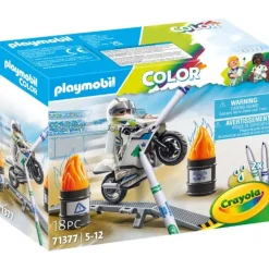 Playmobil Color: Motorcykel