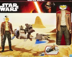 Poe Dameron og køretøj