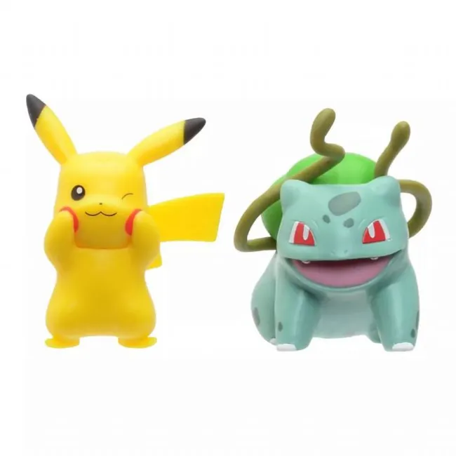 Pokemon Battle Pikachu og Bulbasaur
