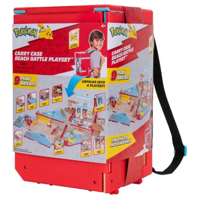 Pokemon Carry Case Beach Battle Playset