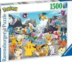 Pokemon Classic Puslespil 1500 Brikker