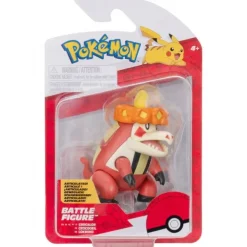 Pokemon Crocalor Battle Figur