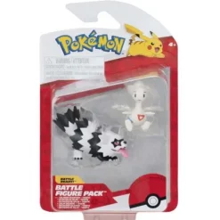 Pokemon Galarian Zigzagoon & Togetic Fig