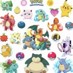 Pokemon Iconic Wallstickers