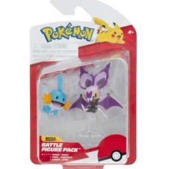 Pokemon Mudkip & Noibat Figur