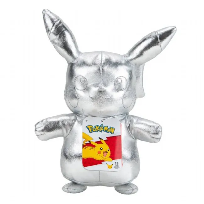 Pokemon Pikachu Sølv Bamse