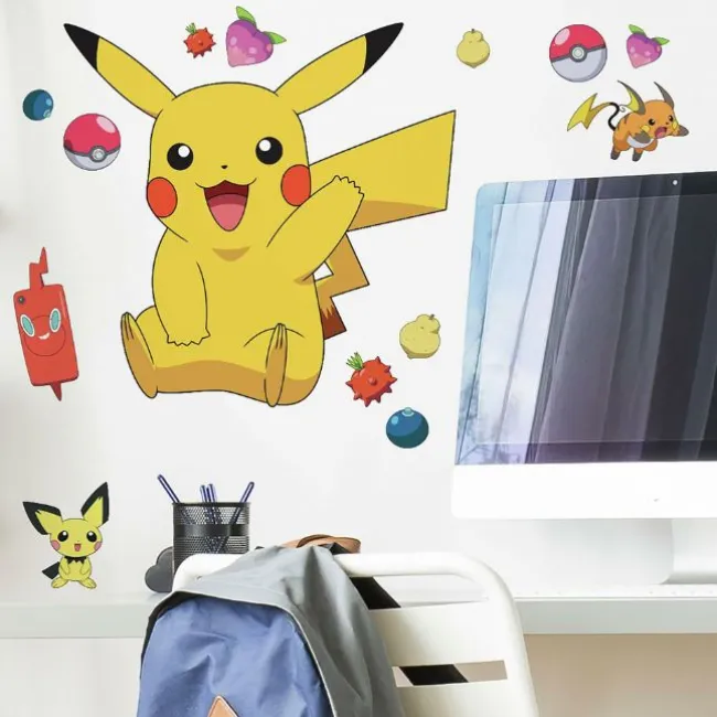 Pokemon Pikachu Wallstickers