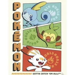 Pokemon Plakatsæt 9 stk 21x29,7 cm
