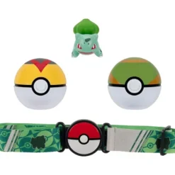 Pokemon Træner Bælte m/bolde og figur