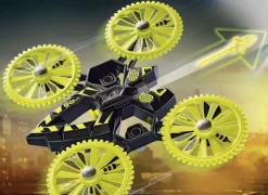 Politi-jet dronejagt
