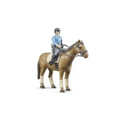 Politimand med hest