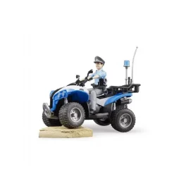 Politi Quad med Politibetjent