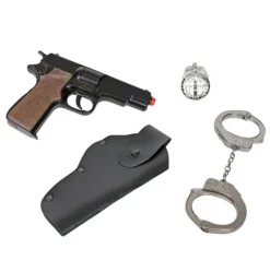 Politisæt Pistol & Håndjern