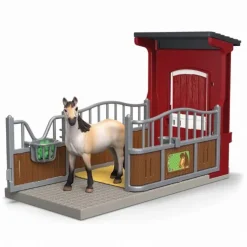 Ponyboks med mustanghoppe