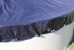 Poolcover OVAL winter 5.00x3.00m med wir