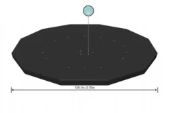 Pool cover til 366 cm