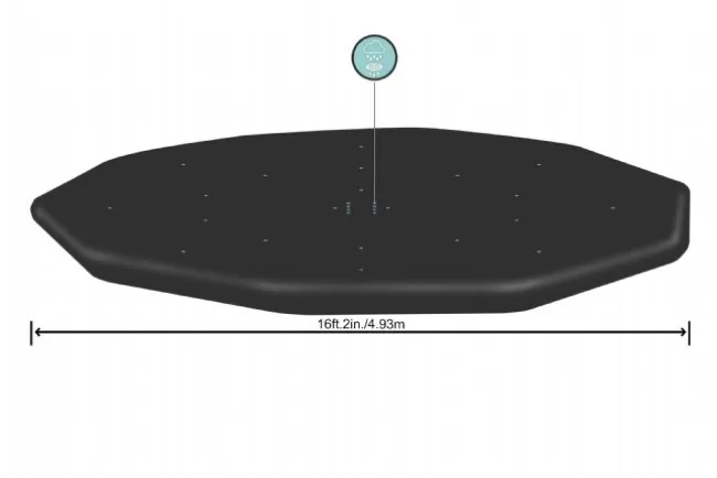 Pool Cover 488x122 cm