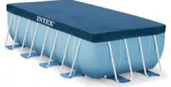 Pool cover 450x220 cm til rammepool