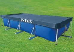 Pool cover 450x220 cm til rammepool