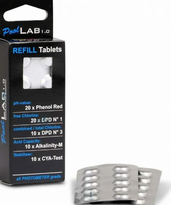Pool Lab Digital Pool Tester Refill