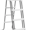 Pool stige aftagelig trin 122 cm