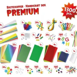 Premium Hobbysæt med 1300 Dele