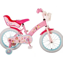 Prinsesse Lyserød Børnecykel 16 tommer