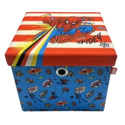 Puf med opbevaring Spiderman