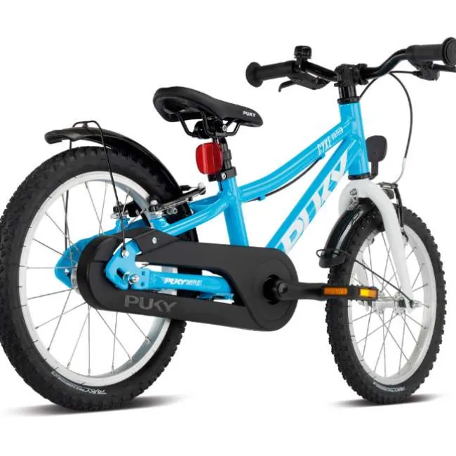 Puky Børnecykel blå/hvid 16 tommer