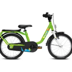 Puky Børnecykel grøn/hvid 16 tommer