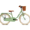 Puky Børnecykel retro-grøn 18 tommer