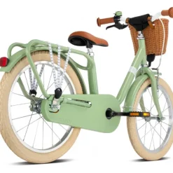 Puky Børnecykel retro-grøn 18 tommer