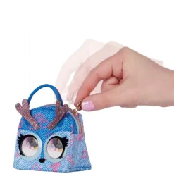 Purse Pets Micro Denim Deer