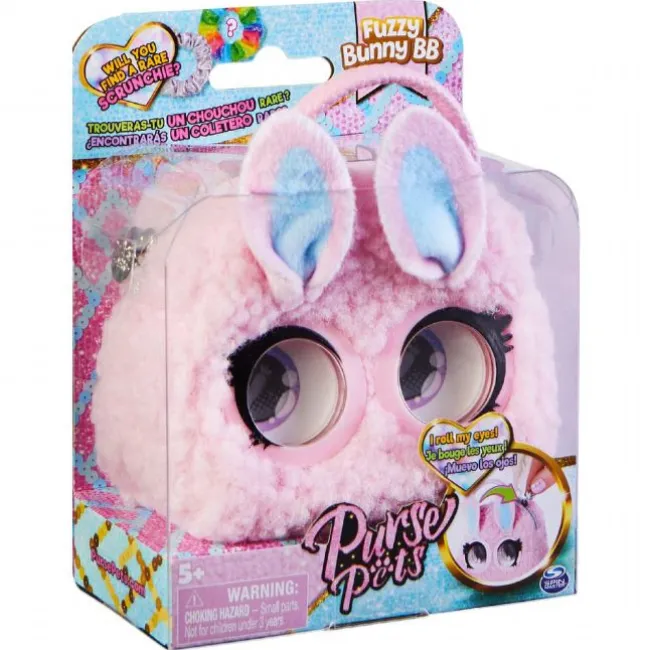 Purse Pets Micro Fuzzy Bunny BB
